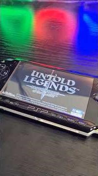Untold Legends: Brotherhood of the Blade on PSP