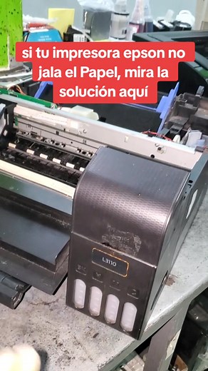Solución para impresora Epson que no jala papel