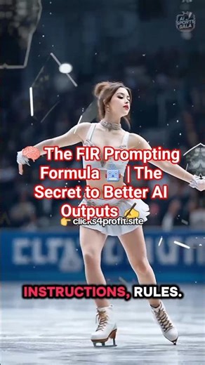🧠 The FIR Prompting Formula 🤖 | The Secret to Better AI Outputs ✍️ #shorts