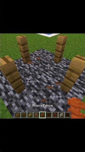 Why Netherite Fence Refused to Connect 😱 | Minecraft Logic #shorts #sehar