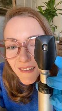 Eye irritation and double vision ASMR