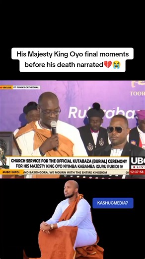 His Majesty King Oyo final moments before his death narrated