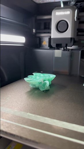 The Power of Spaghetti Detection for Bambu Lab X1 Carbon 3D Printing. #3dprinting #bambu #x1carbon