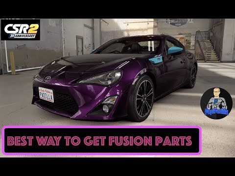 CSR2 - How to get Fusion parts