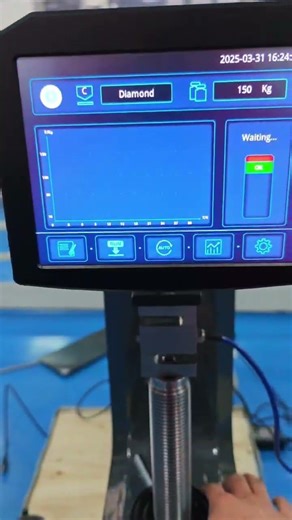 How to calibrate the rockwell hardness tester? Watch this video carefully!#tester #machine