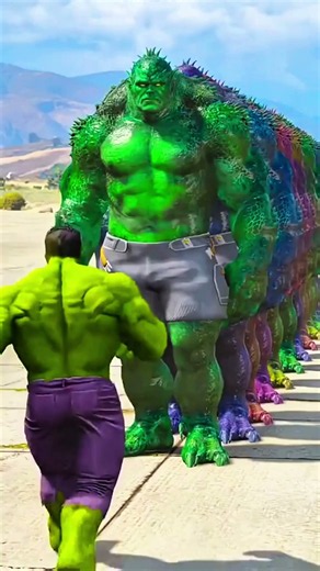 BABY HULK VS DADDY HULK #hulk #spiderman #cartoon