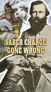 Saber Charge Gone Wrong: JEB Stuart on the Plains #history #civilwar #Union #Confederate