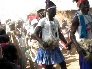Bamaya dance in Northern Ghana