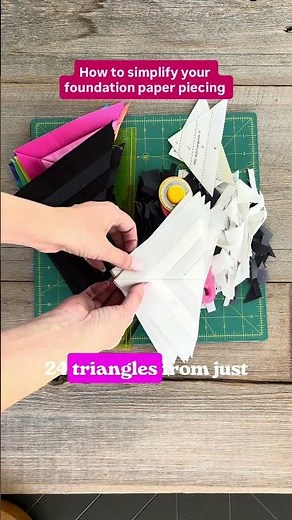 Simplify your foundation paper piecing