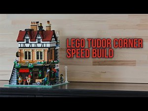 LEGO Tudor Corner Speed build & Stop motion