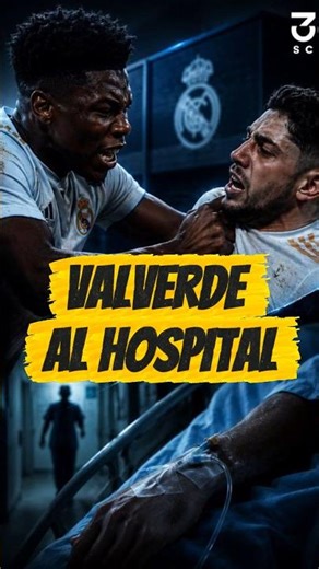 🔥🔥😱REAL MADRID, VALVERDE TO HOSPITAL #realmadrid #nenolara #football #fly #flypシ