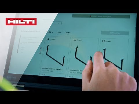 INTRODUCING Hilti's MEP Supports Selector