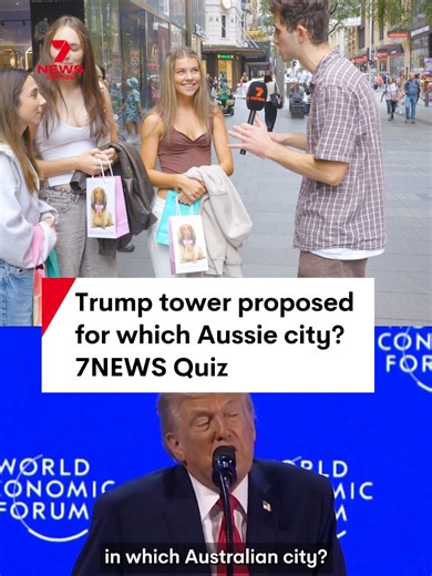 It's time for Seven with 7, the weekly quiz asking Aussies news questions from throughout the week to see how engaged they are. This week the quiz covers Trump tower, federal politics, the Australian Open, hospital infestations, Victorian animals, Prince Harry and the new fish market. #quiz #trivia #newsquiz #streetinterviews #trump