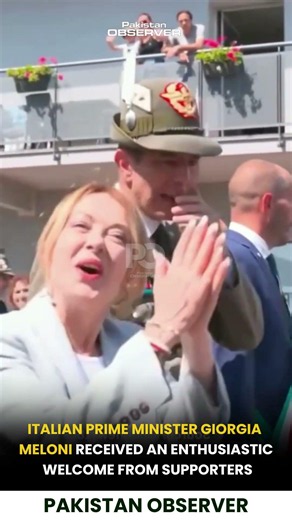 Giorgia Meloni Gets Hero’s Welcome Amid Growing Tensions with Trump | Pakistan Observer