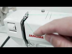 How to Thread a Janome HD1000 | Step-by-Step Home Sewing Machine Tutorial