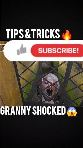 Granny ☠️ Top Secret Trick 🔥 |GRANNY SHOCKED 😱 #shorts #granny #gaming