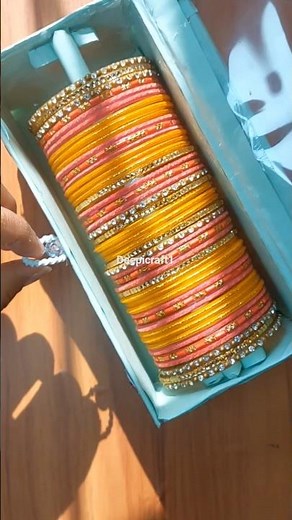 DIY Bangle box/ how to make bangle box #diy #craft #shorts #banglebox