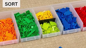 Akro-Mils 30150 Plastic Stackable Shelf Bins, 12 in. x 8 in. x 4 in. Clear, (12-Pack) 30150