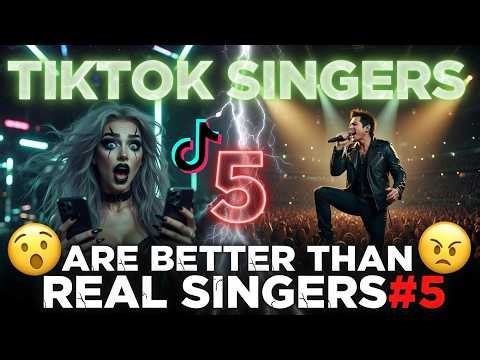 TikTok Singers BETTER Than Real Artists?! 😱🎤 | Best Singing Compilation #5 #tiktok