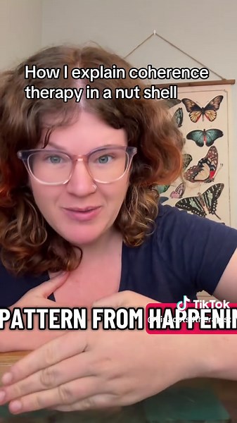 we can only truly transform a pattern from directly working with the parts of the self (and the direct learnings) that make that pattern occur and not by trying to fight and override the pattern #coherencetherapy