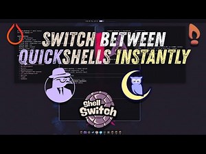 TUI Magic: Switch Quickshells Instantly (Dank Material & Noctalia)