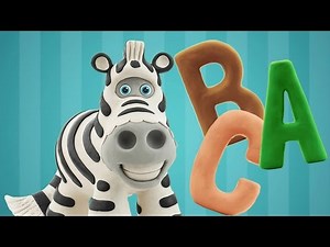 Talking ABC Teach The Alphabet. learn Alphabet from A to Z Plasticine Alphabet.