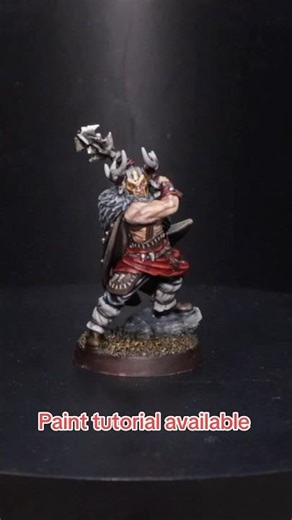 I’ve finished my paint tutorial on Aldrac, hero of Carn Dûm. Check it on my channel. #shorts #mesbg