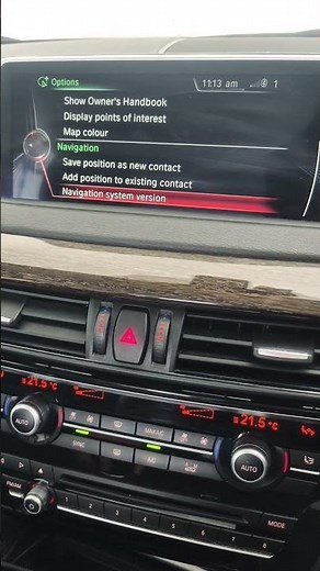 How to find Navigation Map Version on your BMW for update ?NBT / CIC / EVO #shorts