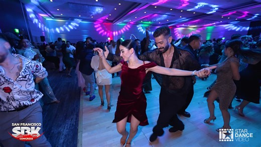 Panagiotis Aglamisis & Nathalia Raigosa ~ salsa social dancing @ San Francisco SBK Congress 2023 ---- Saturday night party / Hyatt Regency Airport SF ---- Event organized by @engelsvar @maomambo @phuong_music_food ----- edition : November 17-19, 2023 **** Save your dates for next edition 2024 : The early bird online sale has begun 🎉🎉🎉 https://sfsbk-2024.eventbrite.com **** To follow the event , FB : San Francisco SBK Congress IG : @sfsbkcongress • More info on link below 👇 www.sfsbkcongress.
