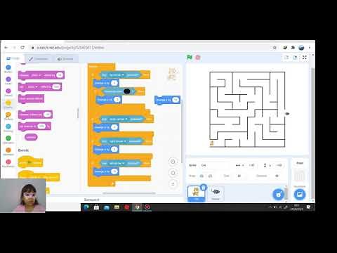 Brightchamps lesson 1 (scratch - MAZE GAME) - Belajar coding