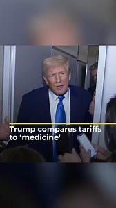 409K views · 3.2K reactions | US President Donald Trump has defended the sweeping global tariffs that have caused stock markets around the world to plummet, describing his levies as ‘medicine’ to fix US trade deficits with other nations. | Al Jazeera English | Facebook