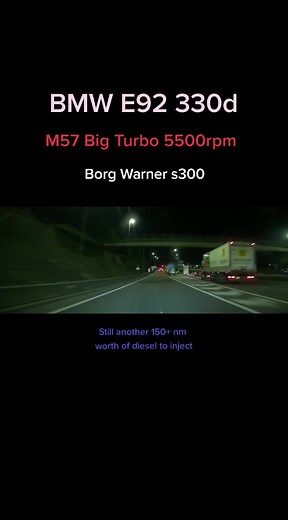 BMW E92 330d Turbo Upgrade: Borg Warner S300 and M57 Big Turbo