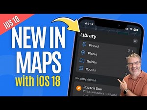 Maps in iOS 18 on iPhone: Curious? See What's NEW!