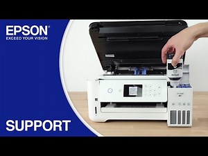 Epson EcoTank ET-2760 | Filling the Ink Tanks