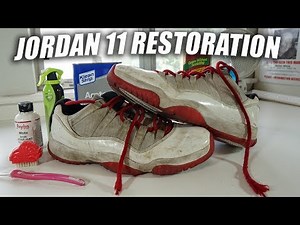 Jordan 11 Low Full Restoration | A Quick Thrift Fix: Trash to Treasure!