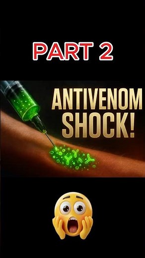 How Antivenom Works 🩸🧬