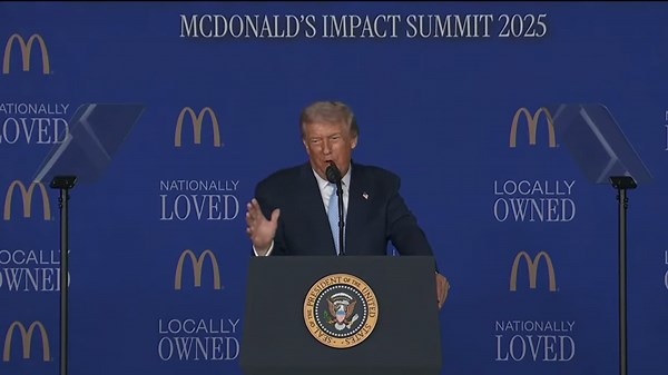 'I Want To Give An IQ Test To Them': Trump Goes Out Of His Way To Insult Kamala Harris And Joe Biden In Remarks At McDonald's Summit