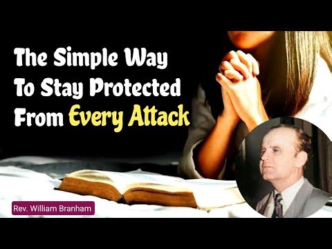 The Only Defense God Ever Gave -- And It Never Fails || William Branham \r