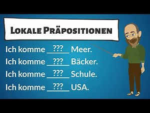 Lokale Präpositionen | Woher | Deutsch lernen A2 B1 B2