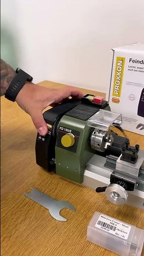 Proxxon FD 150/E Precision Lathe – Technical Breakdown & Live Machining Demo