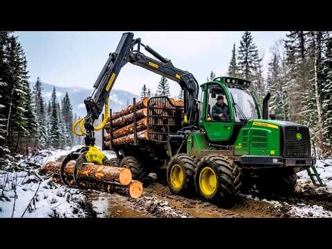 The Unstoppable 8 Wheeled Beast John Deere 1210G vs The Canadian Wilderness