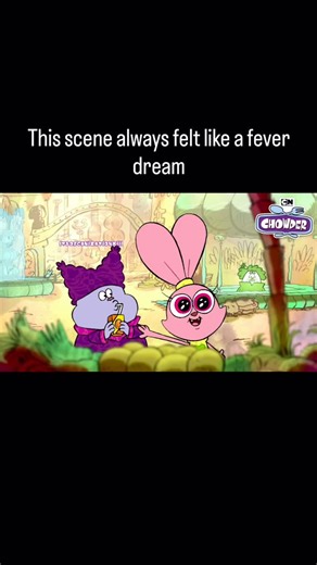 𝐑𝐚𝐝𝐚 𝐑𝐚𝐝𝐚 🍖 on Instagram: "Panini said what? 👀 #dubbed #cartoonnetwork #panini #chowder #chowdermemes #cartoonmemes #dubb #funnycartoons"