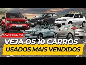 Find out why these 10 used cars are really cheap! The best-selling cars in Brazil