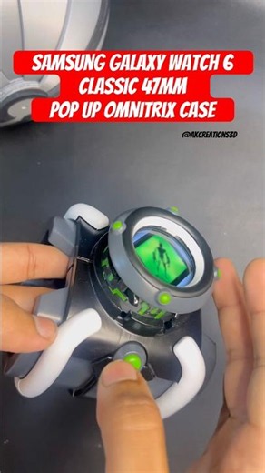 Samsung galaxy watch 6 classic 47MM | Custom Pop Up Smartwatch Case set