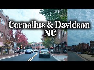 Cornelius & Davidson North Carolina | Downtown Tour POV #northcarolina #downtown #tour