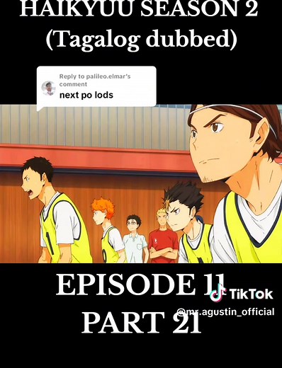 Haikyuu Season 2 Episode 11 | Tagalog Dubbed