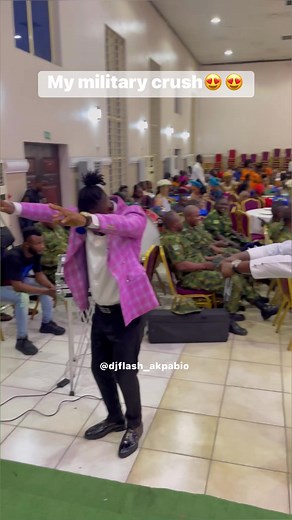 I done get military crush 🥰🥰 | DjFlashy Akpabio