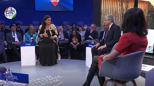 India is making significant progress in all the five layers of #AI stack. We have already become one of the largest AI based services provider to the world. Entire IT industry has pivoted from software services to AI based solutions -Union Minister Ashwini Vaishnaw, during an interview, on the sidelines of the World Economic Forum’s (WEF), #Davos #WorldEconomicForum2026 #WEF26 #WEF2026 | Press Information Bureau - PIB, Government of India