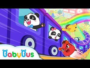 Baby Panda Takes Magical Train | Look for Zero Mountain | Math Kingdom Adventure | BabyBus