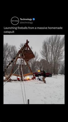 Technology | A catapult is a powerful siege weapon that has been used for centuries to launch projectiles over long distances. Originally developed for... | Instagram